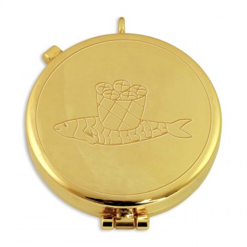 Teca Eucaristica Pane e Pesci