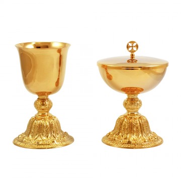 Coppia Calice e Pisside per...