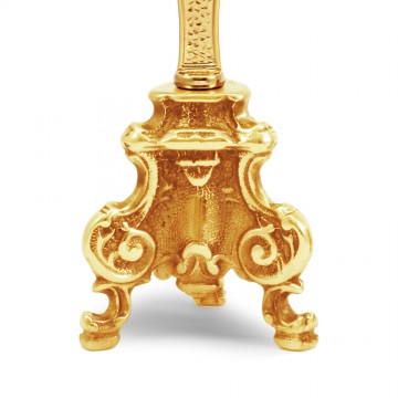 Ostensorio in Ottone Dorato