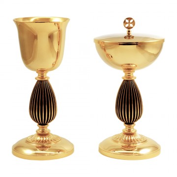 Coppia Calice e Pisside...