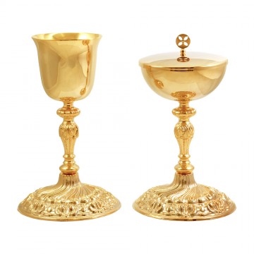 Calice e Pisside con Nodo...