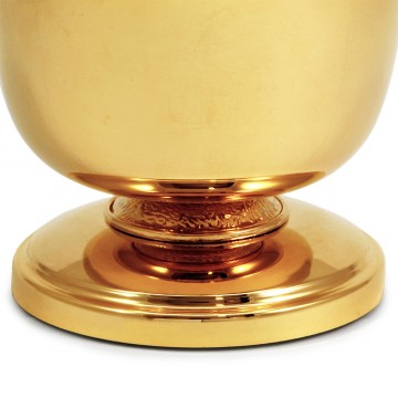 Mini Pisside in Ottone Dorato