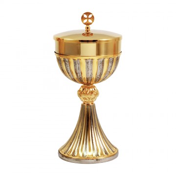 Calice e Pisside Ottone...