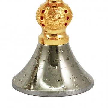 Calice e Pisside Ottone Dorato