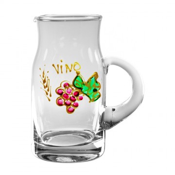 Ampolle Acqua e Vino Decorate