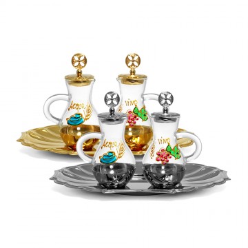 Vassoio con Ampolle per...