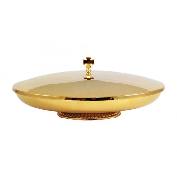 Pisside Bassa in Ottone Dorato