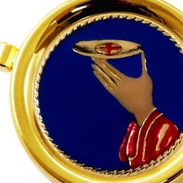 Mini Teca in Ottone per Ostie