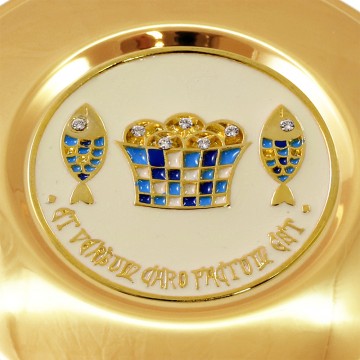 Teca Porta Ostie Pane e Pesci