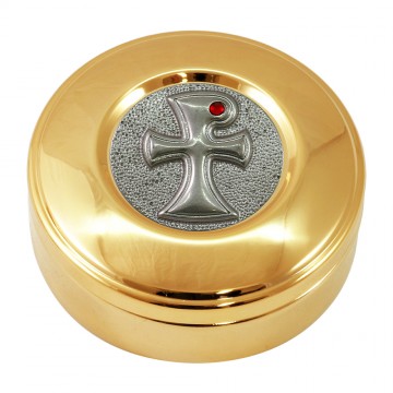 Teca Porta Ostie con Tau in...