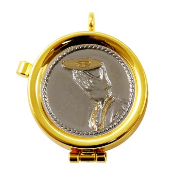 Teca in Ottone Bicolore