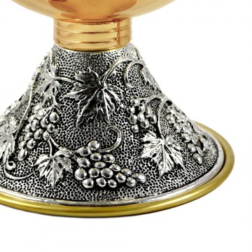 Pisside con Base Uva e...