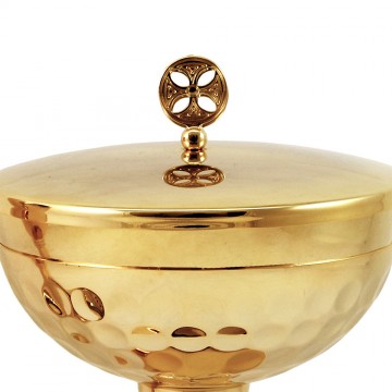 Pisside in Ottone Dorato