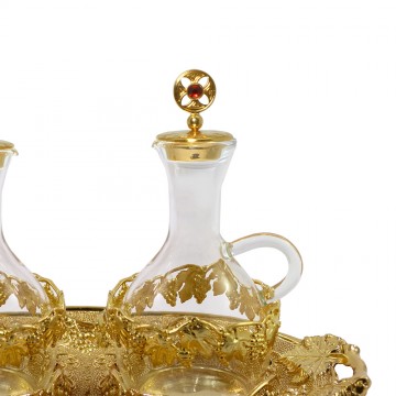 Vassoio con Ampolline Acqua...