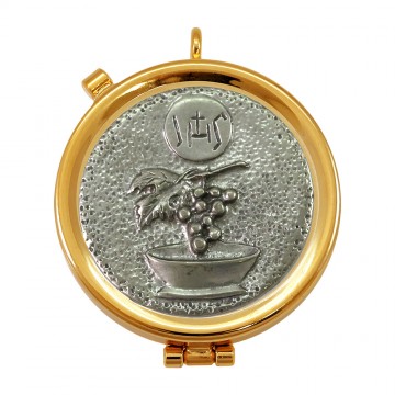 Teca in Ottone Bicolore