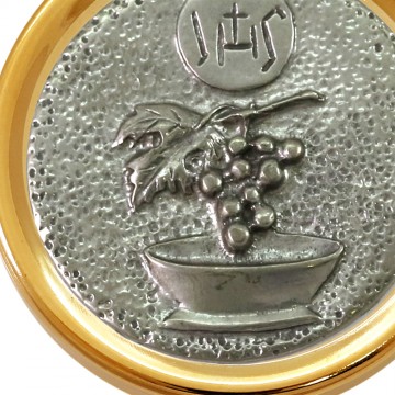 Teca in Ottone Bicolore