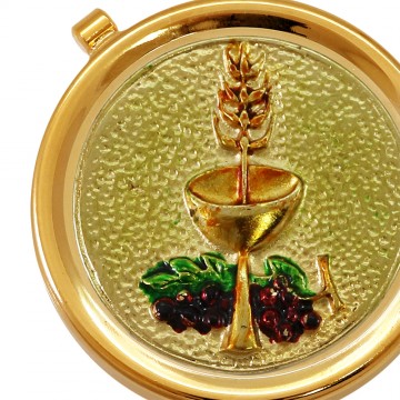 Teca Porta Ostie Calice e Uva