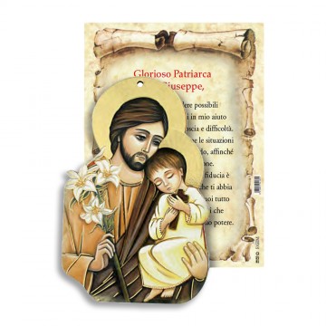 Quadretto San Giuseppe 12x8 cm