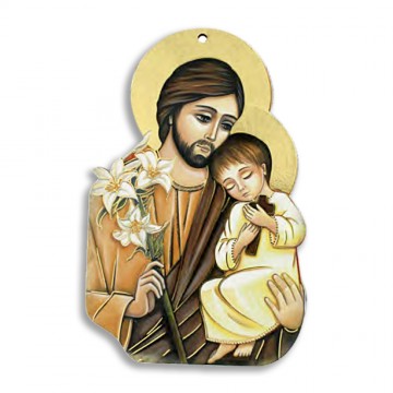 Quadretto San Giuseppe 12x8 cm