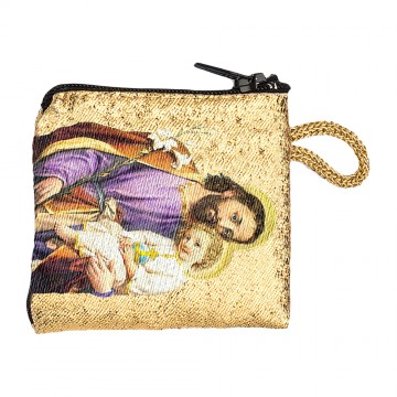 Portarosario in Tessuto San...