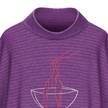 Casula Viola  in Tessuto...