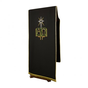 Coprileggio Nero Ricamato