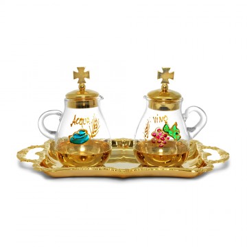 Set Ampolle Acqua e Vino...