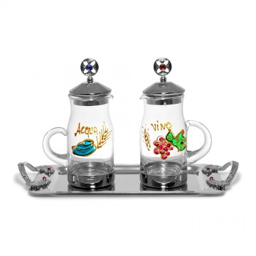 Ampolle Acqua e Vino con...