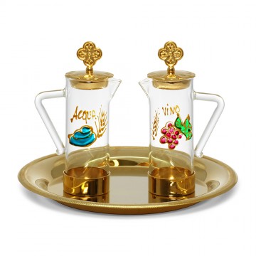 Ampolle Acqua e Vino con...