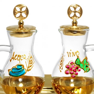 Vassoio con Ampolle per...