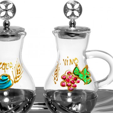 Vassoio con Ampolle per...