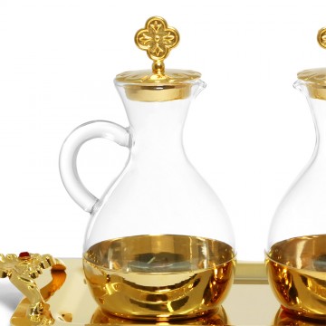 Set Ampolle Acqua e Vino...