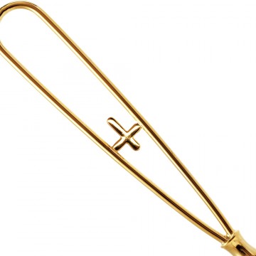 Aspersorio in Ottone con Croce