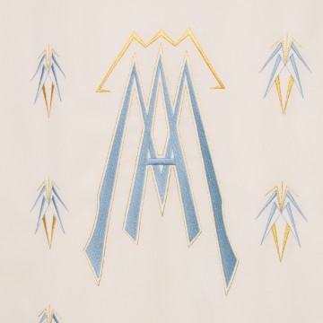 Coprileggio Con Ricamo Mariano