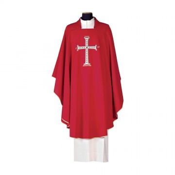 Casula con Croce Ricamata