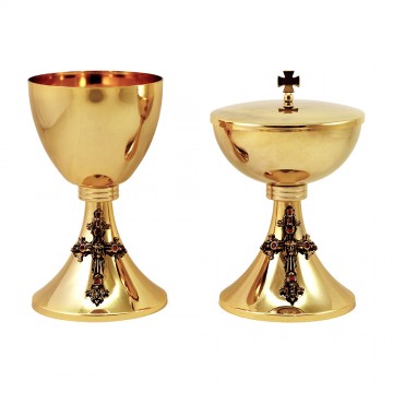 Calice e Pisside con Croce...