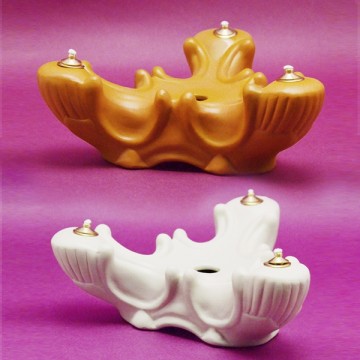 Lampada Porcellana a Tre Lumi