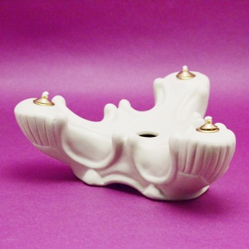 Lampada Porcellana a Tre Lumi