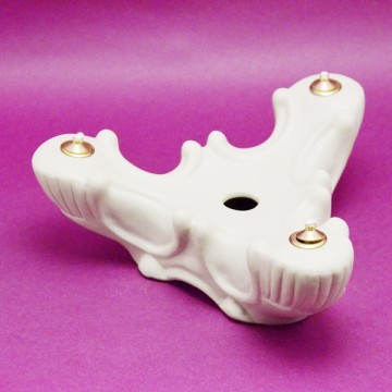 Lampada Porcellana a Tre Lumi