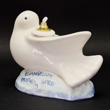 Lampada Colomba in Ceramica