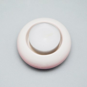 Portalume Tondo Ceramica