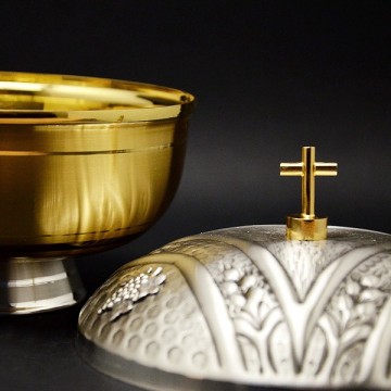 Pisside Bassa Bicolore