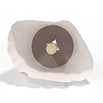 Flambeaux Bianco in Carta