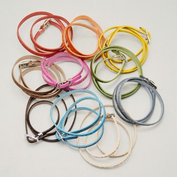 Bracciale Ave Maria in Cuoio.