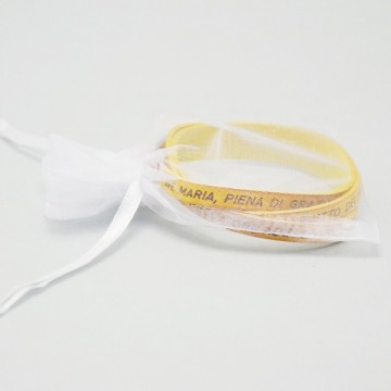 Bracciale Ave Maria in Cuoio.