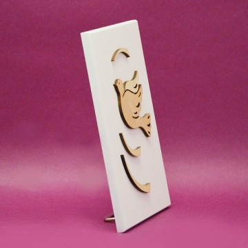 Quadro Laccato Cresima