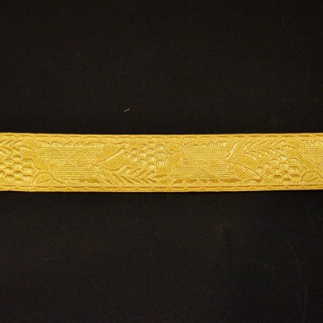 Tessuto per Bordo Ricamo Uva