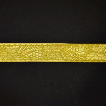 Tessuto per Bordo Ricamo Uva