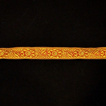 Bordo Fiore Oro/Colore cm 1,8