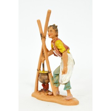 Statua Pastore Cuoco Fontanini